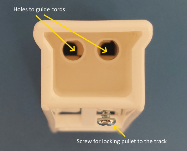 corded track pulley corded track pulley
