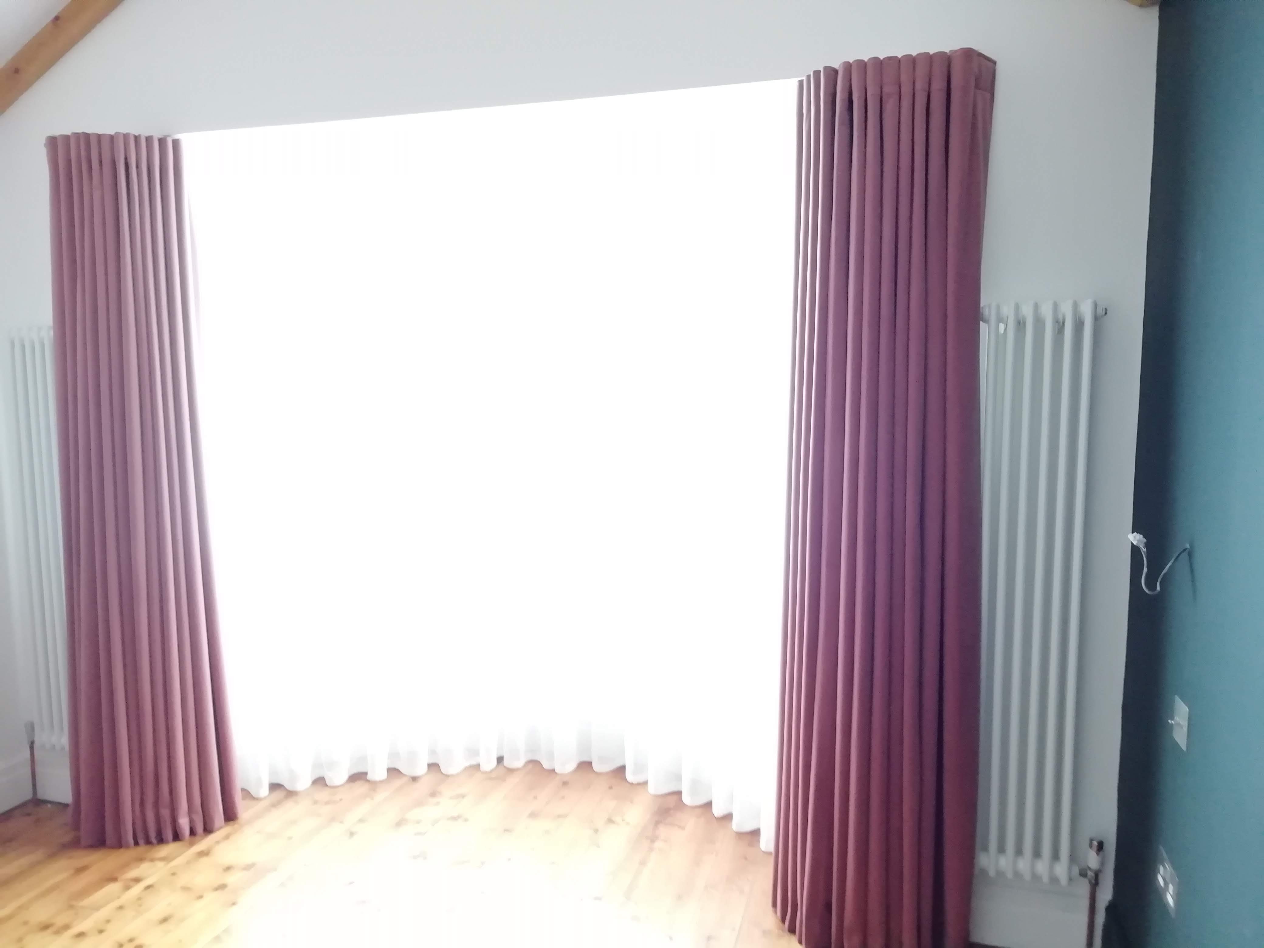 Bay Window Curtain Tracks