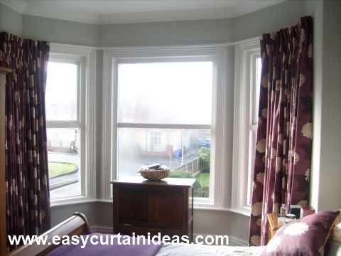 Bay Window Curtain Ideas That Work, How To Hang Curtains In A Bay Window Uk
