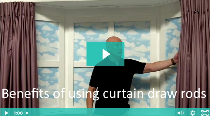 benefits of using curtain draw rods video