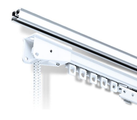 custom made corded curtain tracks custom made corded curtain tracks