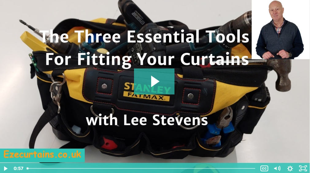 essential tools for fitting curtains properly