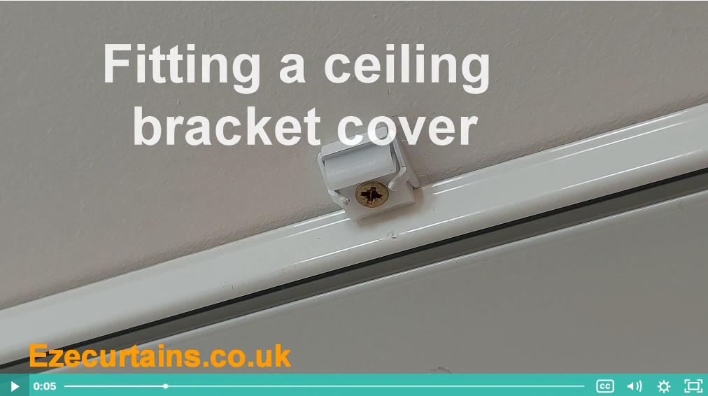 fitting a ceiling bracket cover