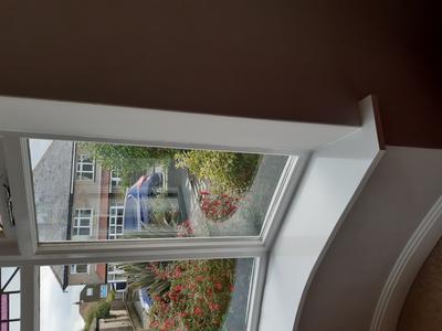 Fixing Rail To Bay Window Ceiling