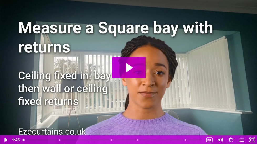 measuring a square bay with returns