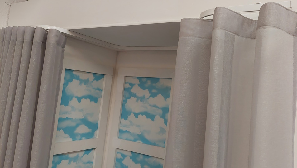 regular wave bay window curtain tracks regular wave bay window curtain tracks