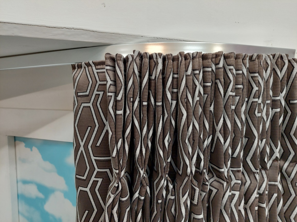 silver bay window curtain tracks