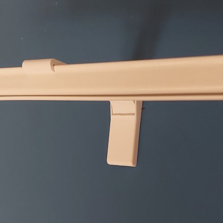 slimline curtain track wall bracket