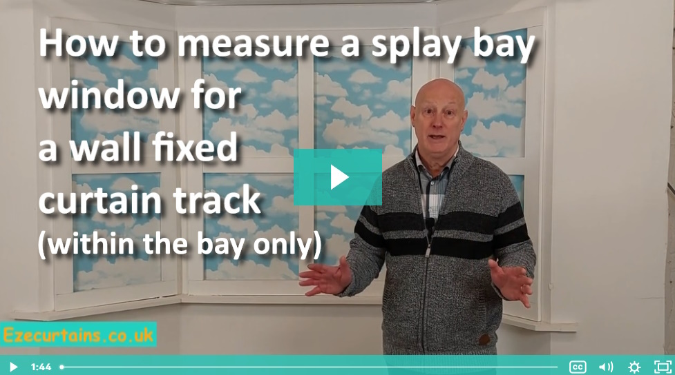 measure splay bay wall fixed