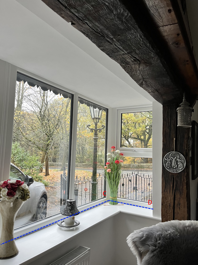 square bay with ceiling fix track and sill lengtth curtains square bay with ceiling fix track and sill lengtth curtains